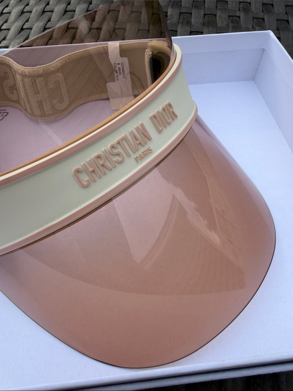 NWT Christian Dior Visor - Picture 2 of 6